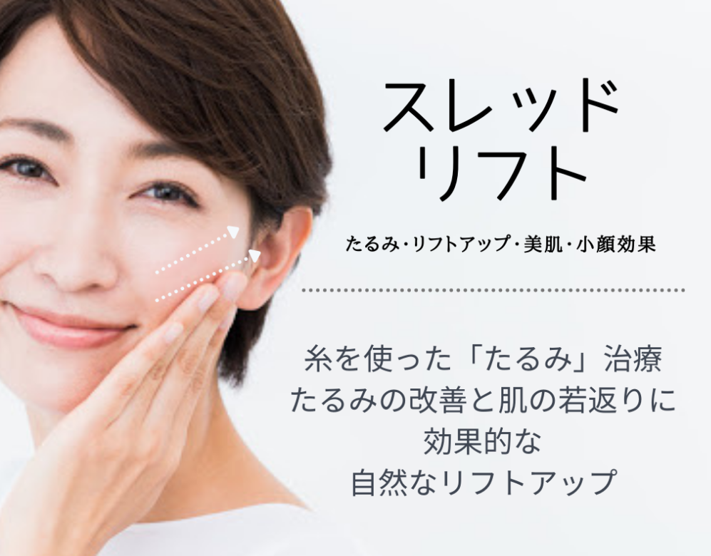 糸リフトが向くタイプ（下がり）と、向きにくいタイプ（ボリューム不足）